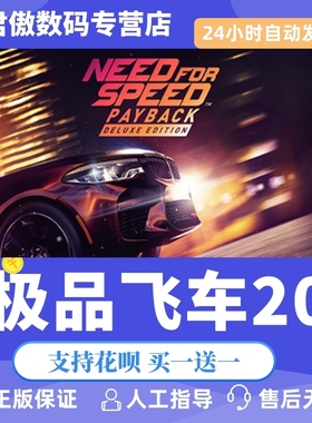 Steam PC正版 游戏 极品飞车20 Need for Speed™ Payback 君傲数码