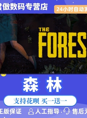 Steam PC正版 游戏 迷失森林 恐怖森林 The Forest 成品号全新