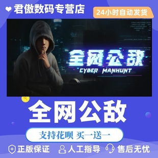 Steam PC正版 游戏 全网公敌 Cyber Manhunt  甜蜜之家 Hello World dlc 君傲数码