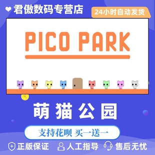 Steam 游戏 PC正版 萌猫乐园PICO 休闲合作游戏 PARK 萌猫公园 cdkey 全新成品号 国区礼物 激活码