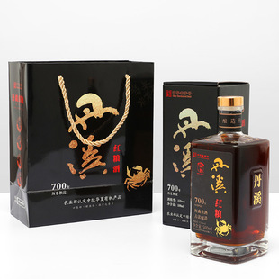 【6瓶装】丹溪红曲黄酒古法手工冬酿半干型整箱装手提送礼酒礼盒