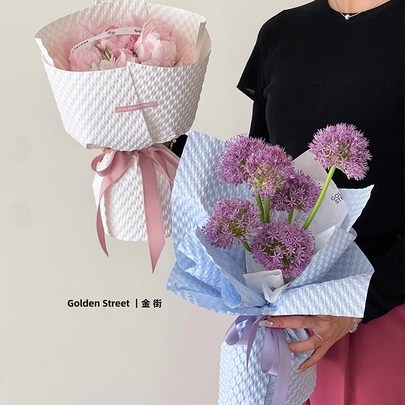 花束包装纸立体压纹泡芙纸高级感防水鲜花包花纸花艺花店资材批发,鲜花速递/花卉仿真/绿植园艺,花艺包装纸,淘宝优惠券,粉丝福利购,淘宝优惠卷