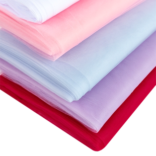 仙女纱花束包装纸鲜花包花网纱黑纱白色纱玫瑰花材料纱幔花艺纱网