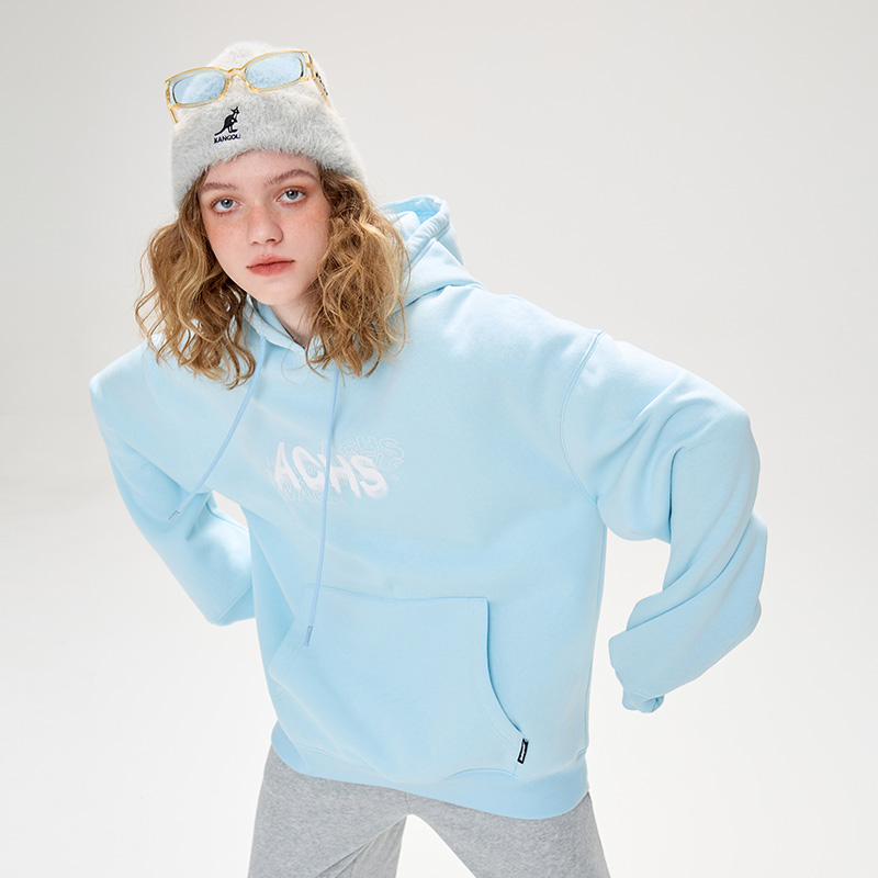 ACHSAWAKE春秋季无性别连帽卫衣