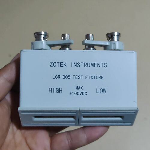 议价ZCTEK电桥测试座 LCR 005，镀金料，外观成色如图，可维修