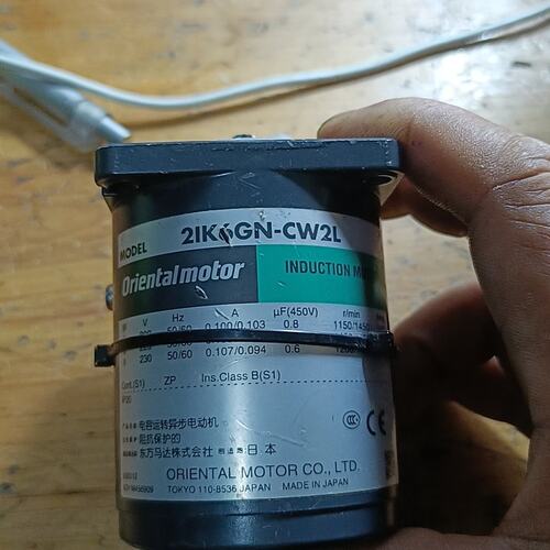 议价东方马达2IK6GN-CW2L，感应电机，230V，50可维修