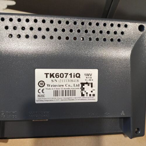 议价威纶通触摸屏 TK6071iQ可维修