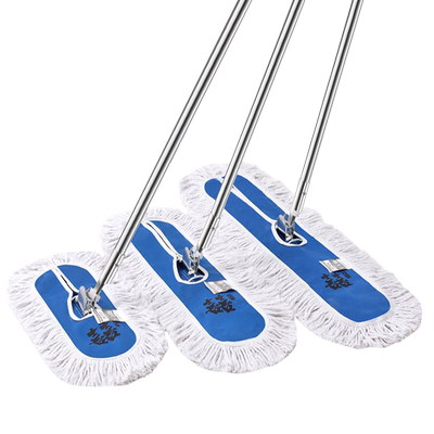 平板拖把替换布不锈钢杆尘推棉线