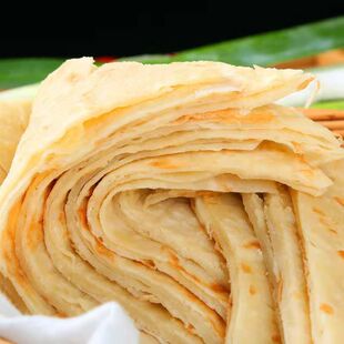 天津美食特产家常饼死面饼大饼夹一切