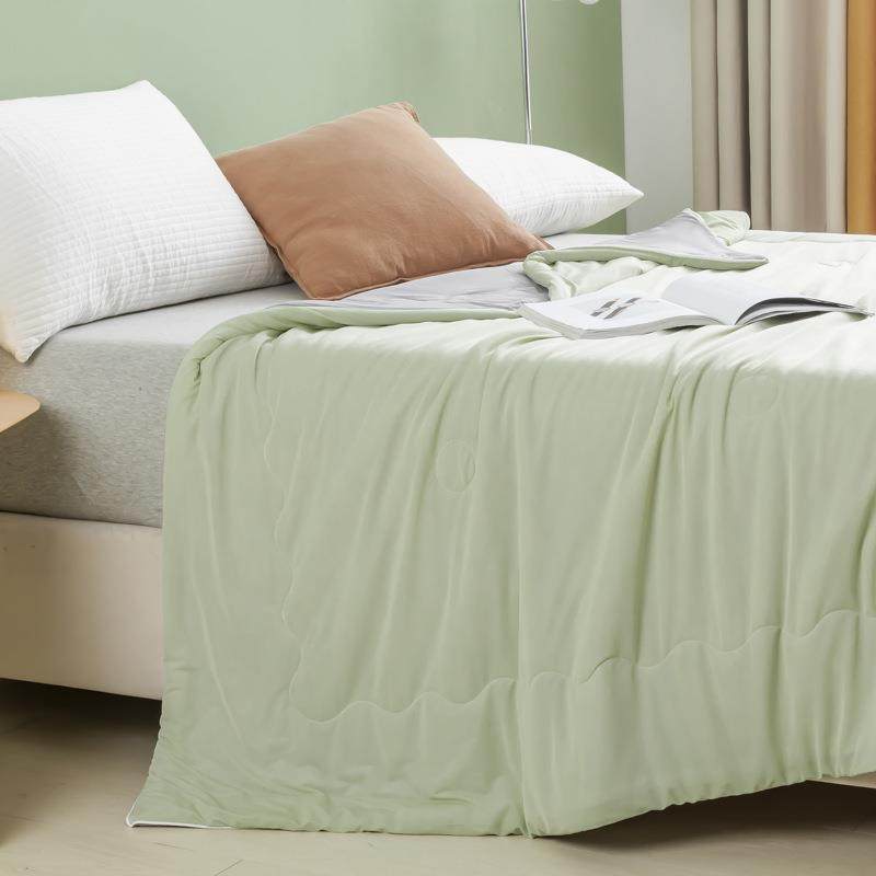 冰淇淋夏凉被空可调被机洗夏季A类凉感被子双人纯色水洗夏被,床上用品,化纤被,淘宝优惠券,粉丝福利购,淘宝优惠卷