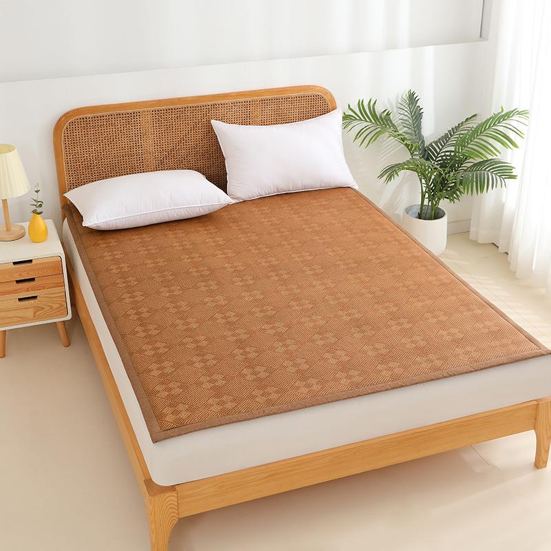 会员专属3厘加厚藤席夏季榻榻米米床垫酒店洗浴温泉地垫凉席四季