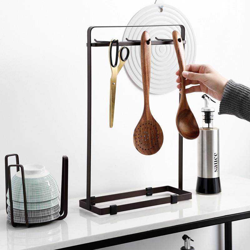 北欧风勺架现货厨具架子多规铲格六格锅铲汤勺挂架收纳架包邮,厨房/烹饪用具,抹布架/厨房清洁收纳架,淘宝优惠券,粉丝福利购,淘宝优惠卷