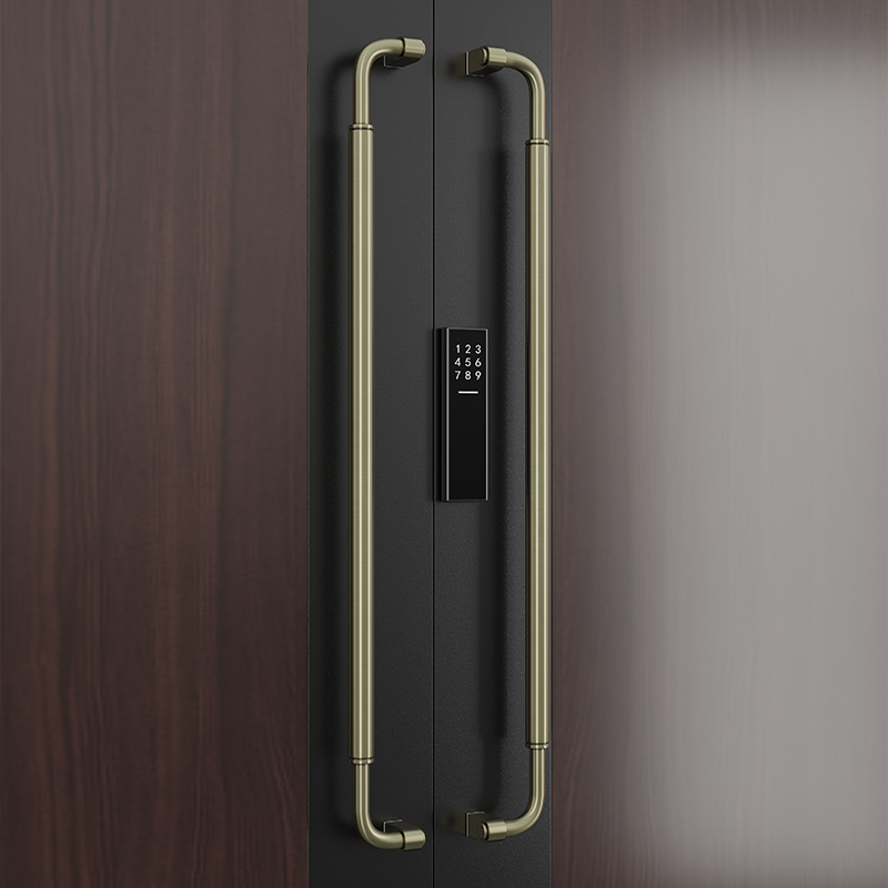 加厚不锈钢玻璃门拉手实木门把手