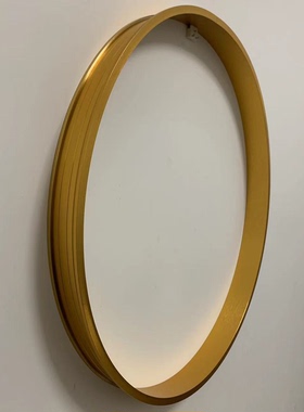 金属反口圆框背景墙装饰条圆弧垭口包边条拉弯铝合金圆形收边线条