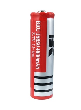 18650锂电池大容量3.7v强光手电筒头灯小风扇唱戏机4.2电池充电器