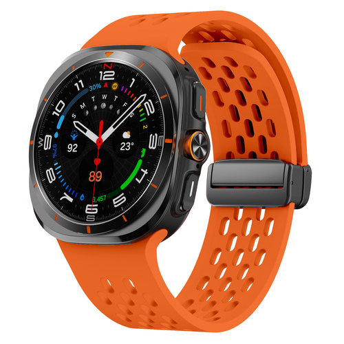 适用watchultra2/1磁吸透气表带