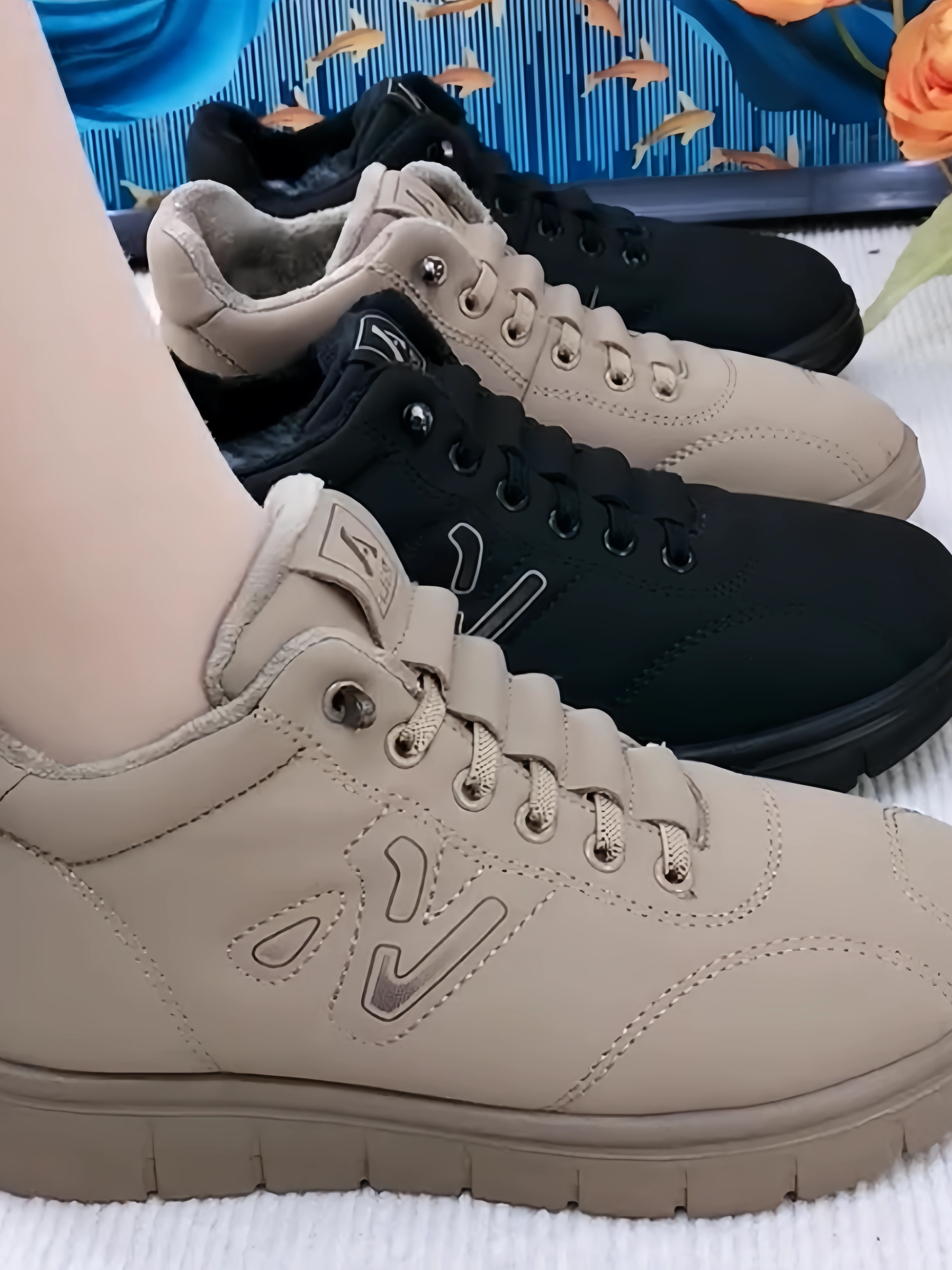 老北京布鞋女冬季加绒皮面防水妈妈休闲运动鞋厚底一脚蹬防滑棉靴,女鞋,时尚雪地靴,淘宝优惠券,粉丝福利购,淘宝优惠卷