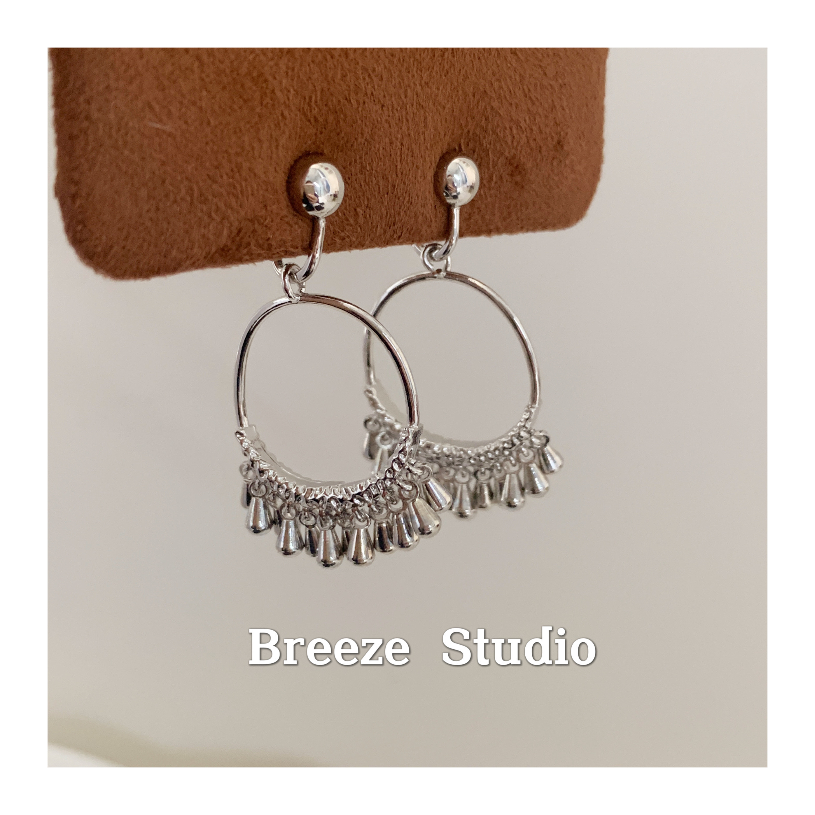 【风铃语】波西米亚蚊香盘耳夹