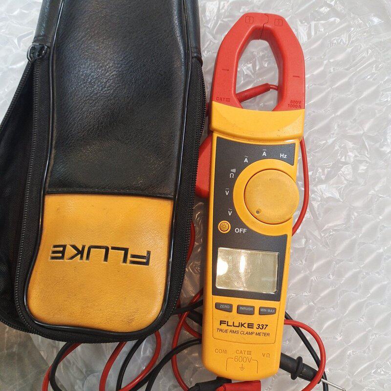 现货FLUKE 337 钳形表 电气测量 电流电压检测 工业维护可维修