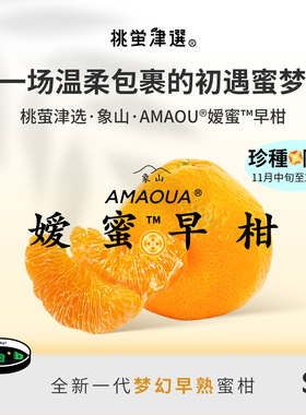 限定！桃萤津选 象山AMAOU®嫒蜜早柑 日引爱媛46梦幻蜜橘 礼盒SF