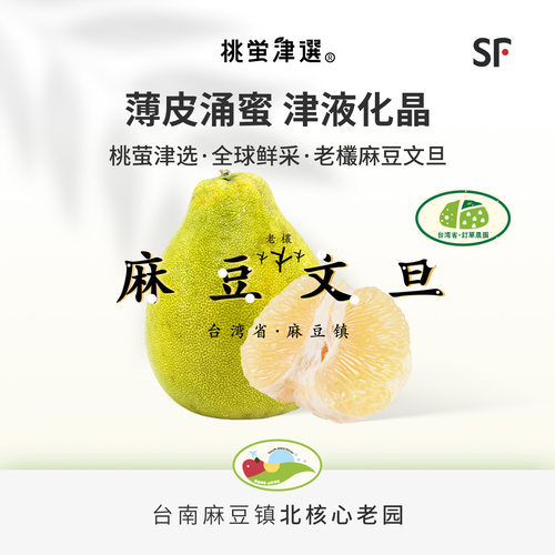 麻豆50年+老树！台湾麻豆文旦柚