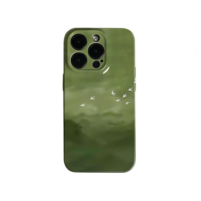 油画手机壳飞鸟适用艺术苹果16pro菲林软iPhone15Promax/vivo/oppo华为小米14荣耀13/12/11/X/10/XS/XR/8/7/6
