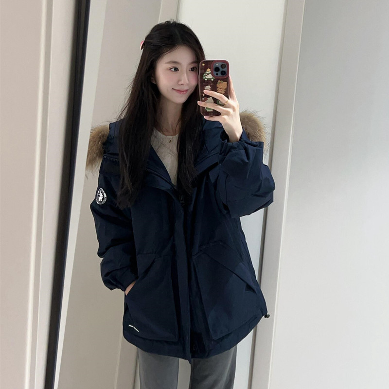 冲锋衣加厚羽绒棉服棉袄外套