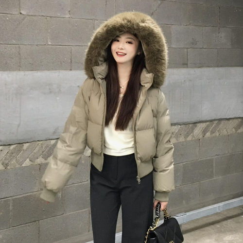 高级感学院风洋气减龄羽绒棉服