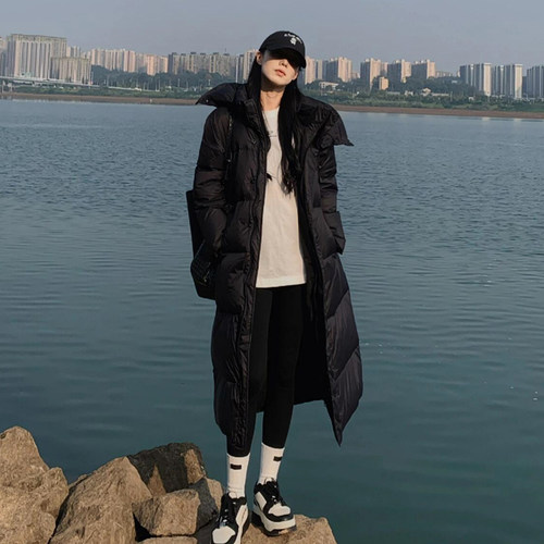 可拆帽90白鸭绒羽绒服外套