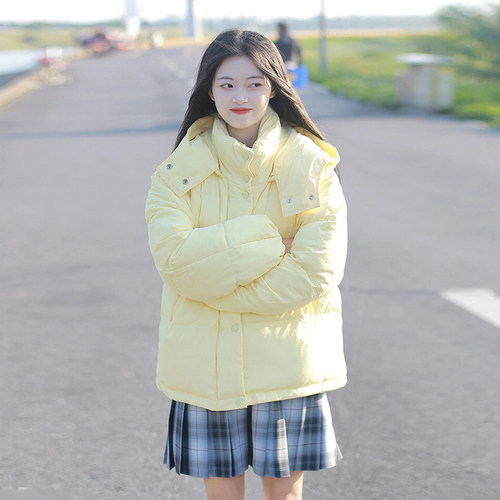 小个子学生面包服ins外套