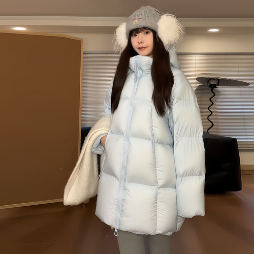 90白鸭绒泡芙羽绒服加厚外套