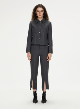 【设计师品牌】URA-MON ｜解构刺绣短外套