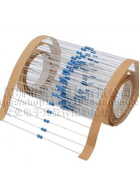 /W金属膜电阻器精度%RRRR欧姆.W五色环