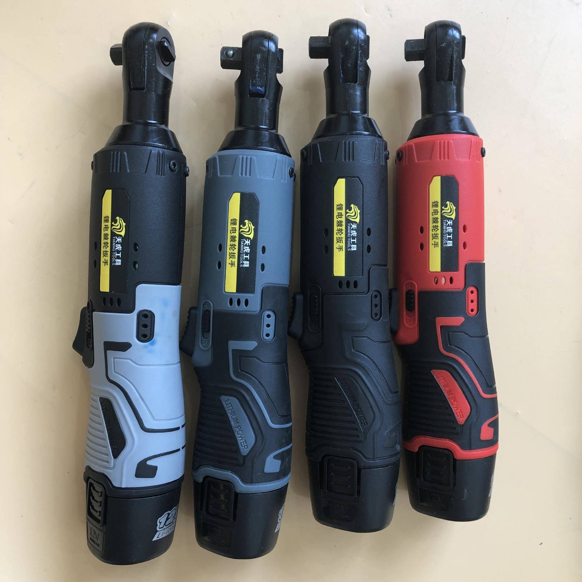 天虎度直角角向扳手电动充电棘轮扳手V锂电舞台桁架安装工具