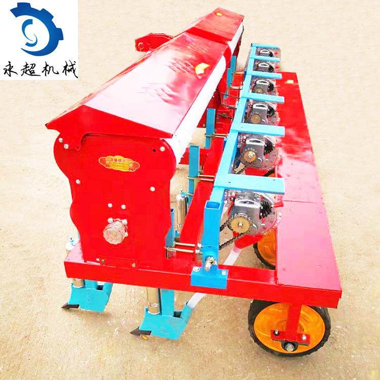 大豆播种机四轮车带玉米大豆花生播种机播种施肥一体机大豆播种机