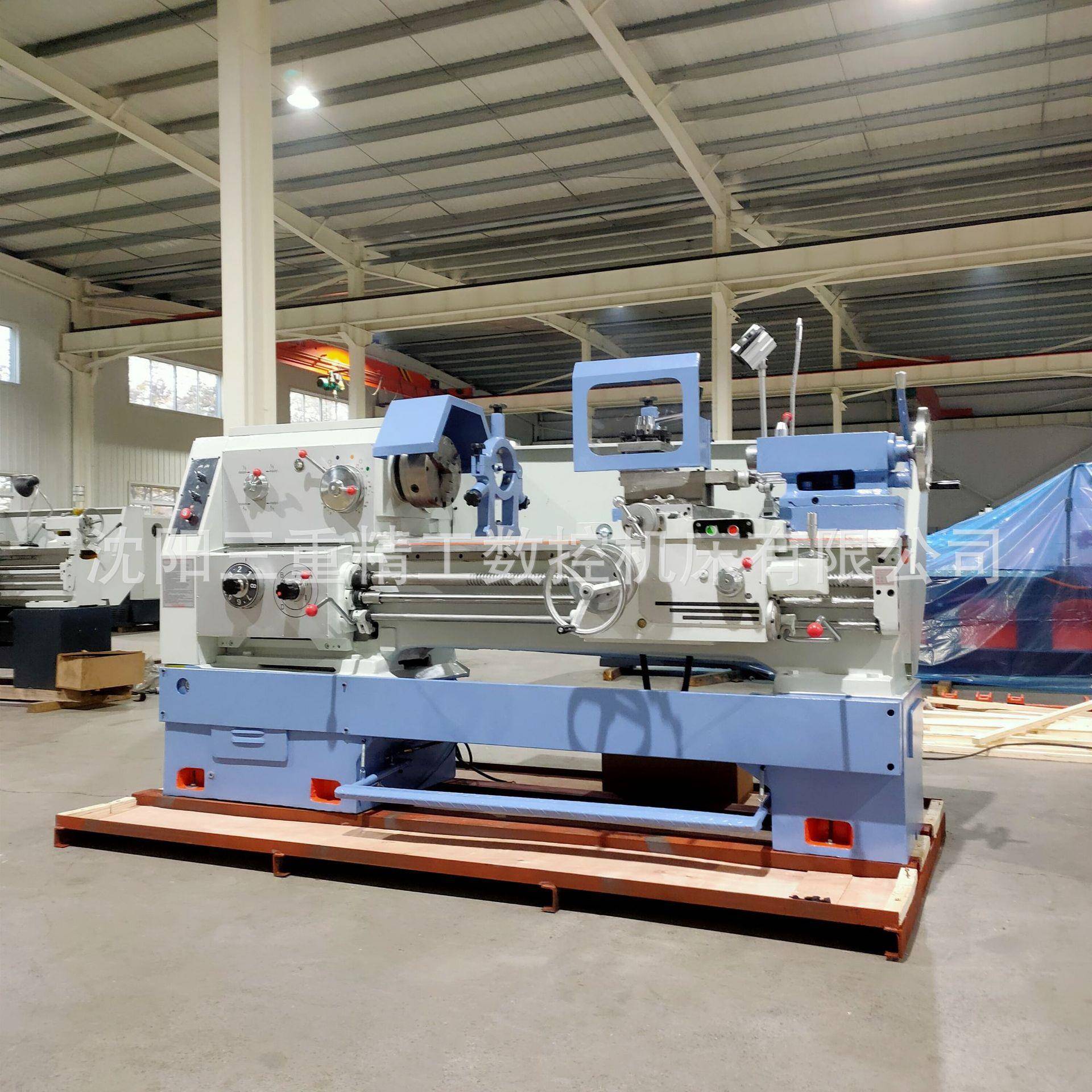 现货销售CA*普通车床加装后防护卡盘和刀架防护脚踏刹车