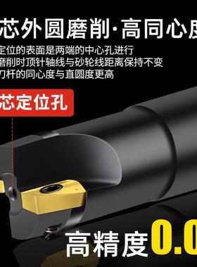 BAPR数控铣刀杆加工中心直角飞刀杆立铣刀刀杆CNC抗震加长