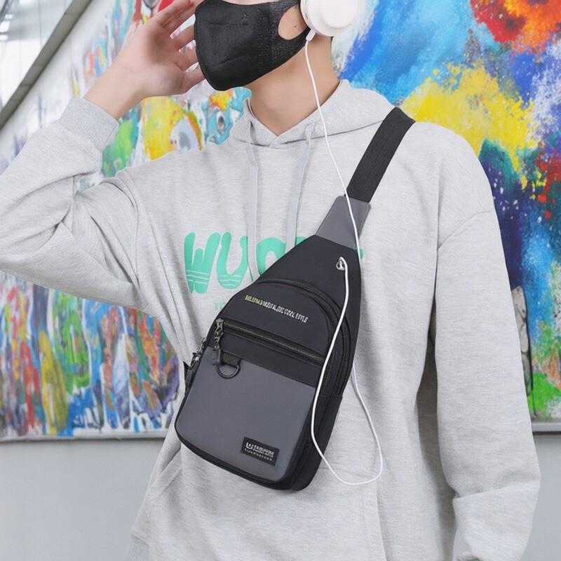 户外运动骑行包多功能斜挎小胸包