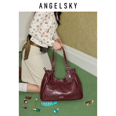 ANGELSKY松弛感通勤hobo包超轻