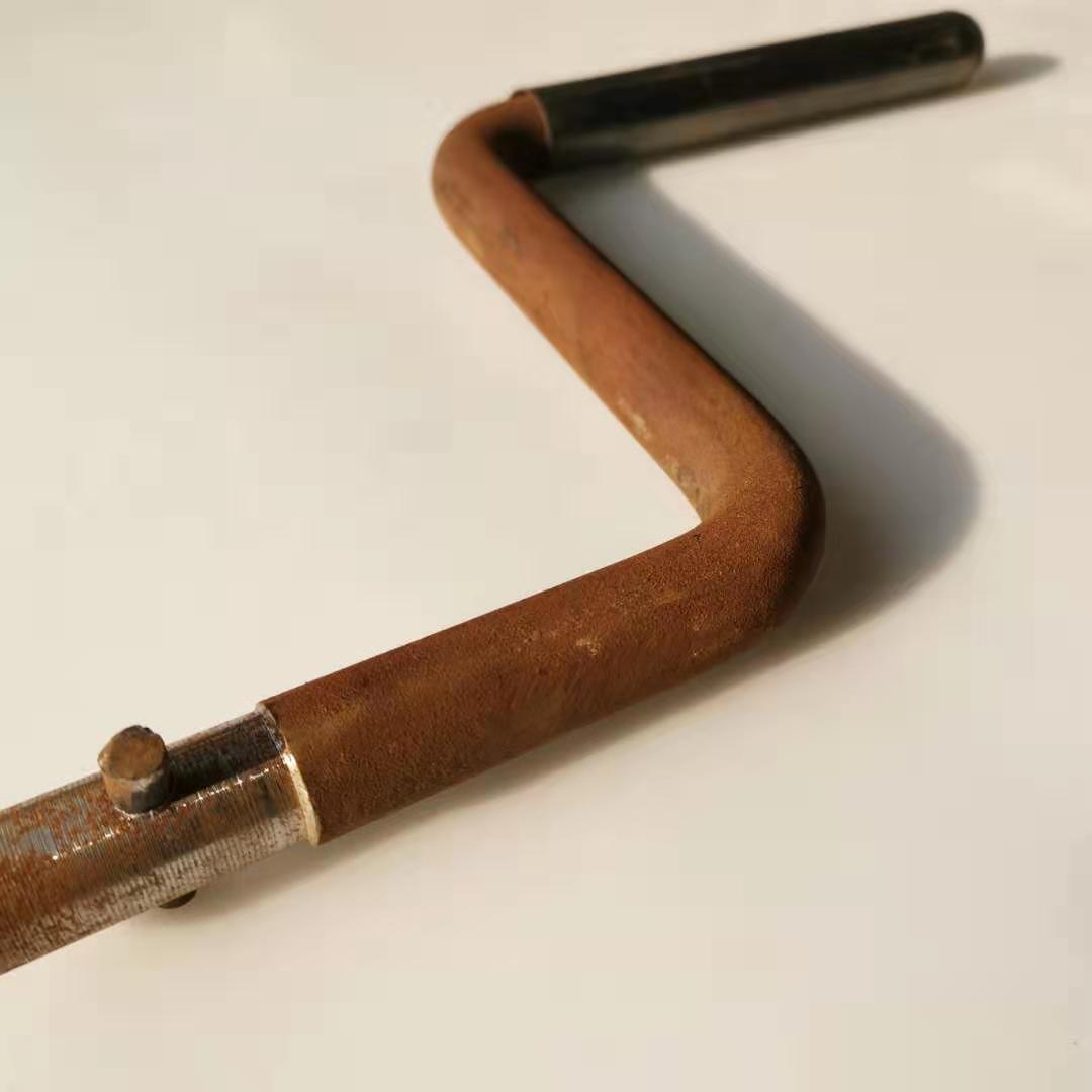 新品机摇把通用农用车手动启动打火小四轮车开火器耐w磨短摇把定