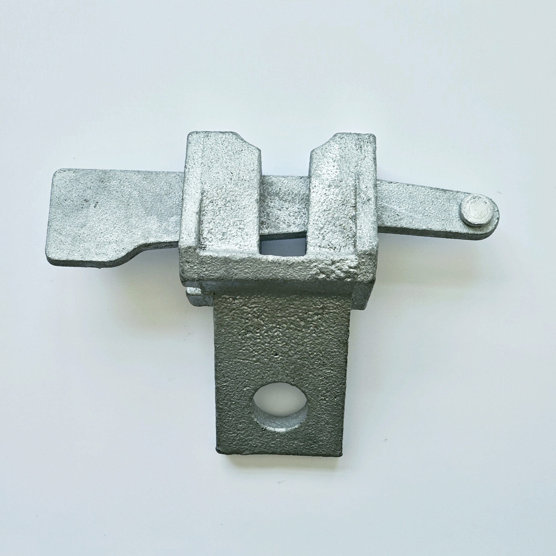 承插型盘扣式脚手架斜杆配件锁头插头插板插销铆钉快拆架斜锁头