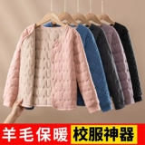 Форма, зимний детский утепленный удерживающий тепло вкладыш для мальчиков для школьников, для средней школы