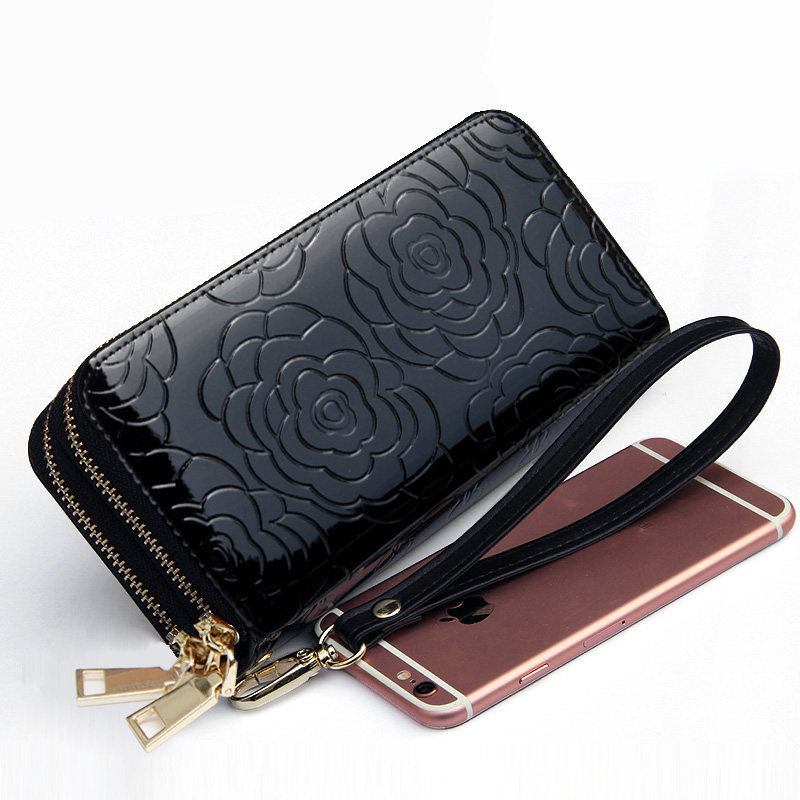 新款女士手拿包女可放手机钥匙零钱包带挂绳高档大容量气质招财包