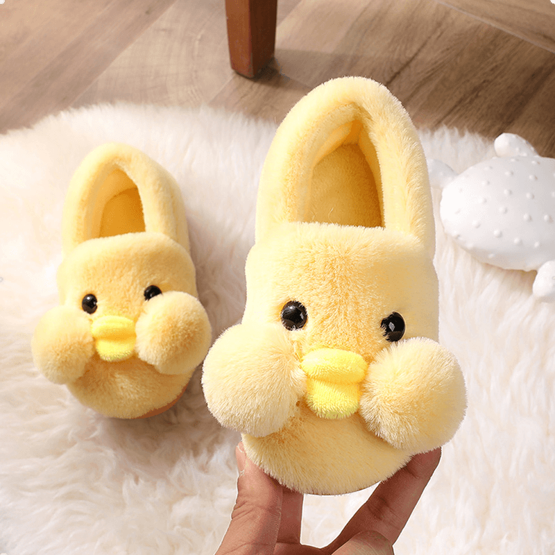 儿童棉拖鞋秋冬季可爱卡通包跟宝宝棉鞋室内居家冬季保暖小童拖鞋