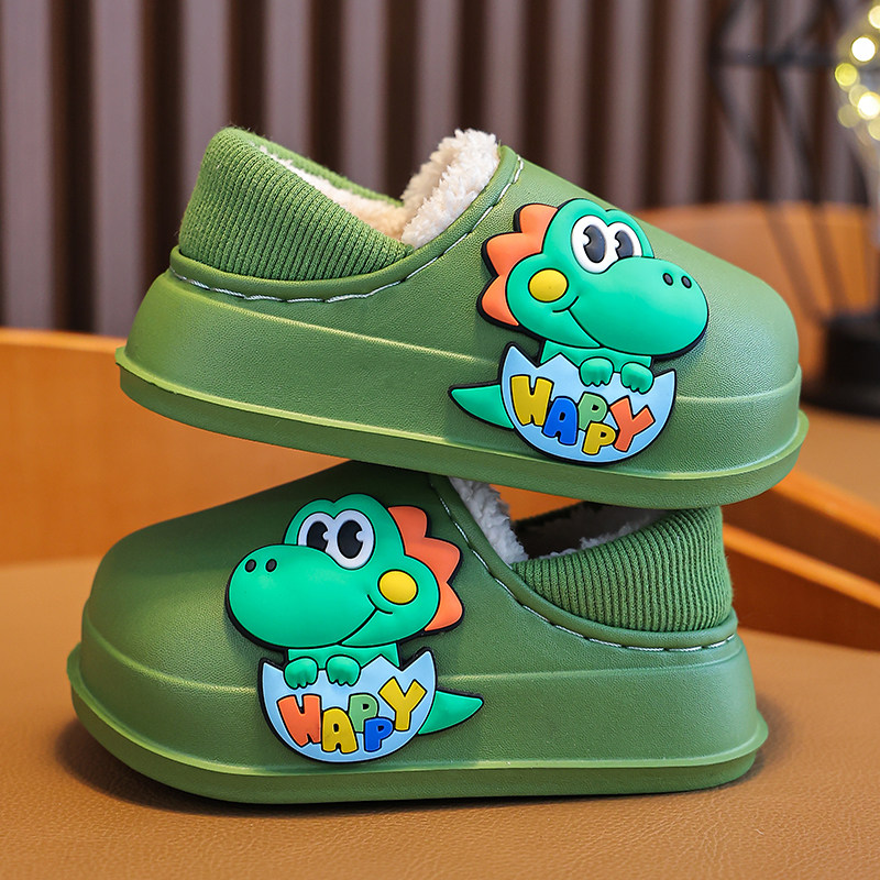 儿童棉鞋秋冬季卡通可爱男女童室内防滑小孩宝宝保暖居家包跟棉鞋,童鞋/婴儿鞋/亲子鞋,棉鞋,淘宝优惠券,粉丝福利购,淘宝优惠卷