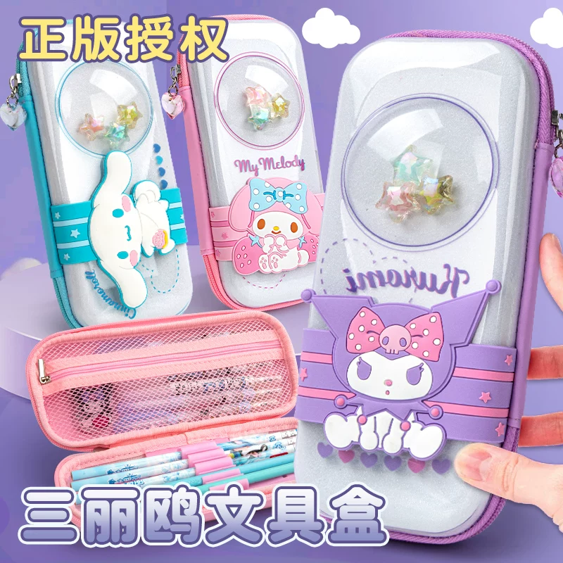 Sanrio, подлинный вместительный мультяшный пенал для учеников первого класса детского сада