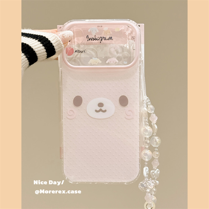 MoreRex 韩系ins粉色可爱波点兔丸表情适用苹果17手机壳iphone16promax新款17pro双层14防摔保护套13少女心15,3C数码配件,手机保护套/壳,淘宝优惠券,粉丝福利购,淘宝优惠卷