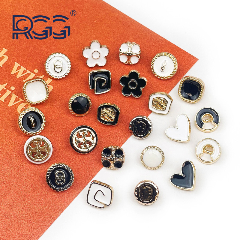 时尚衬衫纽扣小香风金属小扣子女上衣雪纺裙子儿童开衫毛衣衬衣扣