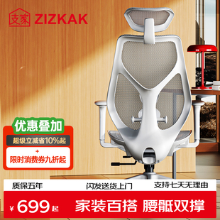 支家 轻氧 人体工学椅撑腰椅电竞椅子办公椅久坐家用电脑椅