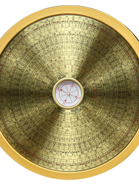 桃木二十四随身携带初学者罗盘